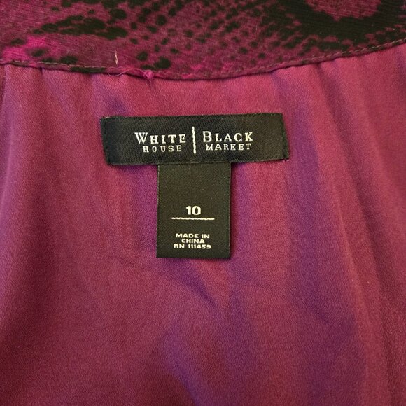 WHBM Sleeveless Pleated Halter Midi Dress, Sz 10 - Picture 9 of 15